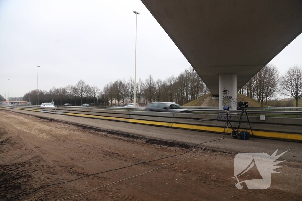 Snelheidscontrole bij wegwerkzaamheden