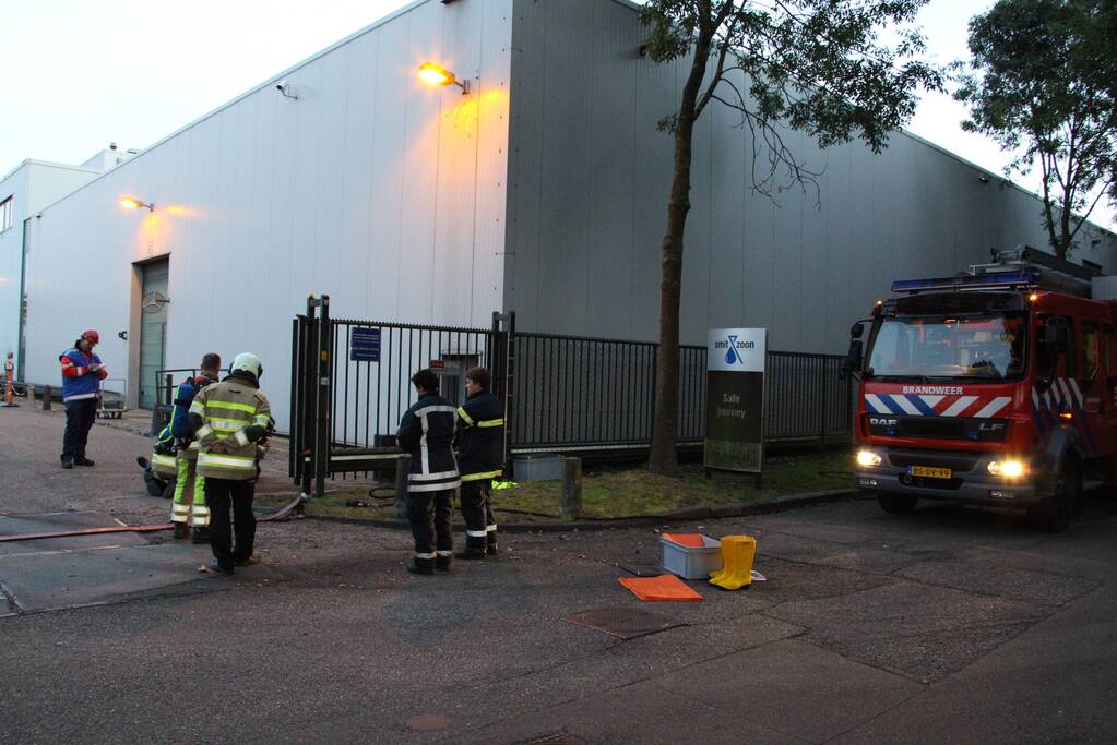 Grote oefening met gevaarlijke stoffen