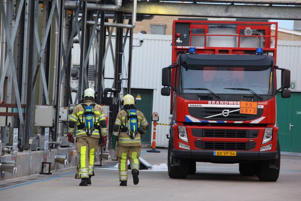 Grote oefening met gevaarlijke stoffen