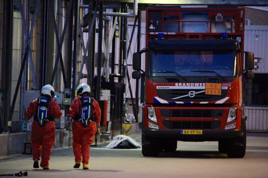 Grote oefening met gevaarlijke stoffen