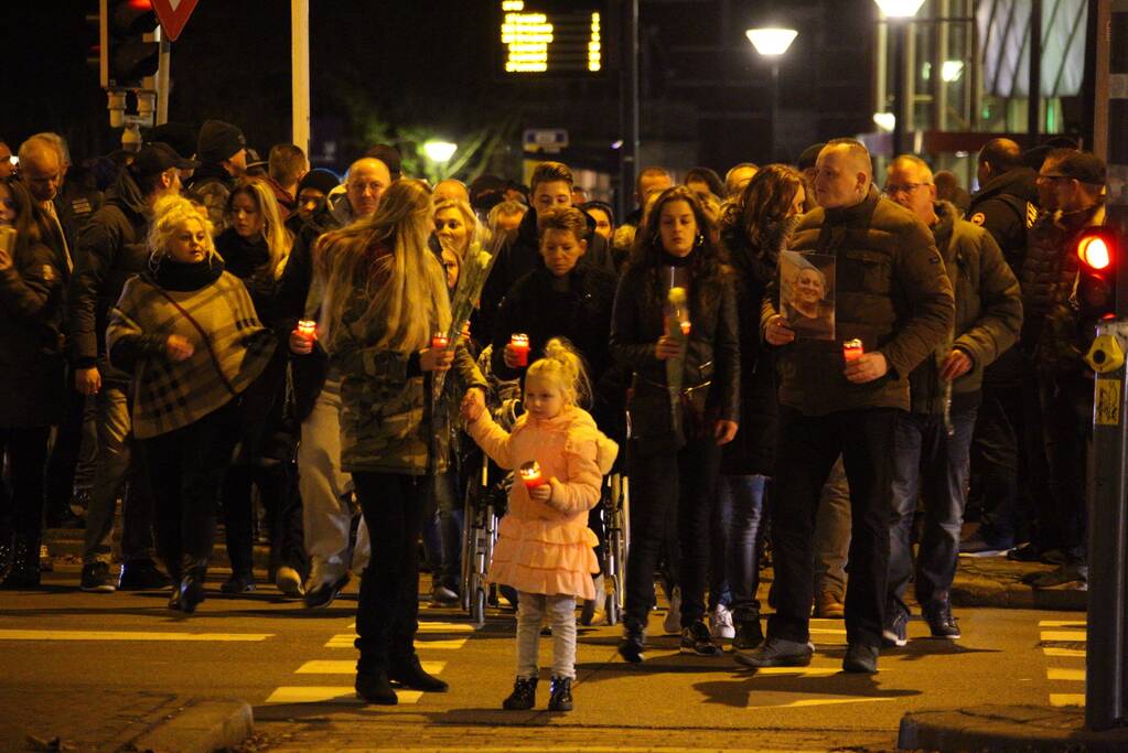 Stille tocht voor overleden arrestant Bertus de Man