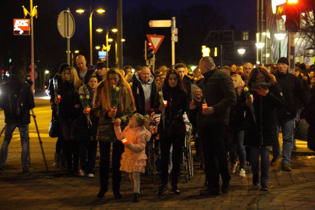 Stille tocht voor overleden arrestant Bertus de Man