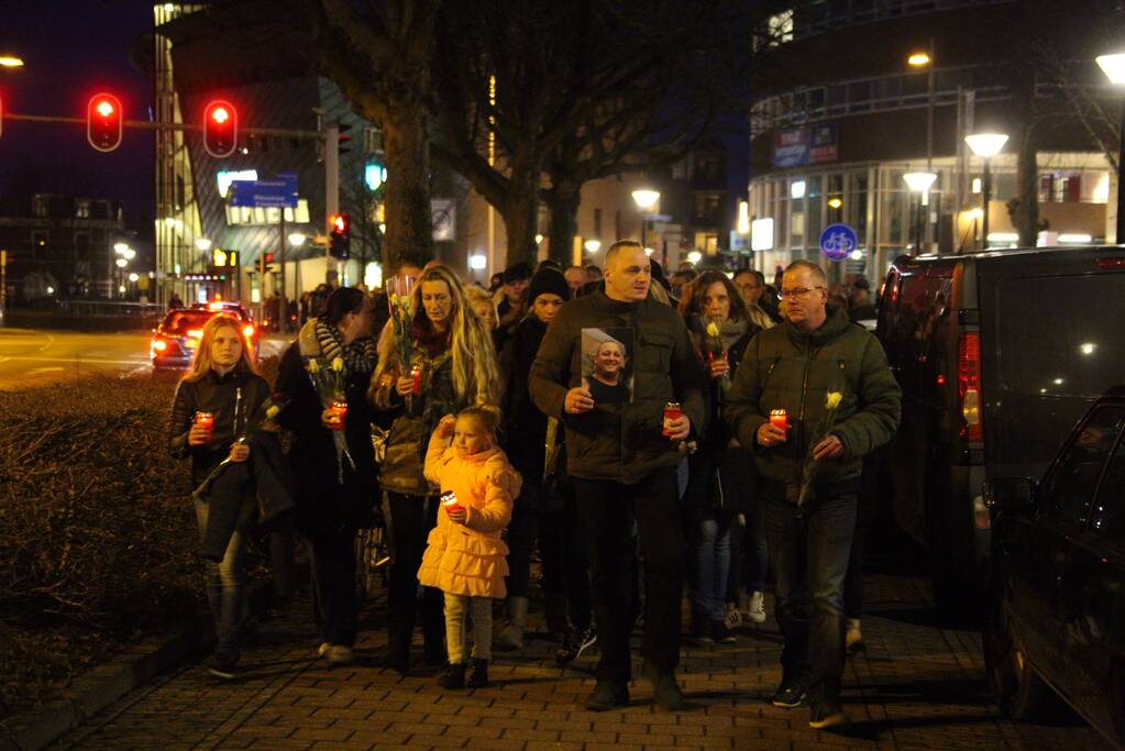 Stille tocht voor overleden arrestant Bertus de Man