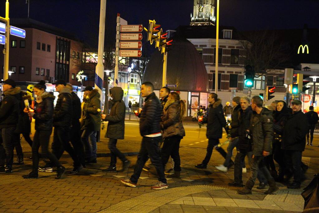 Stille tocht voor overleden arrestant Bertus de Man