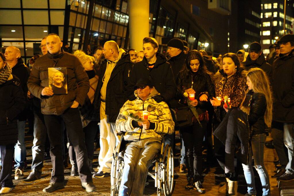 Stille tocht voor overleden arrestant Bertus de Man