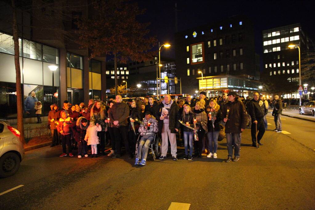 Stille tocht voor overleden arrestant Bertus de Man