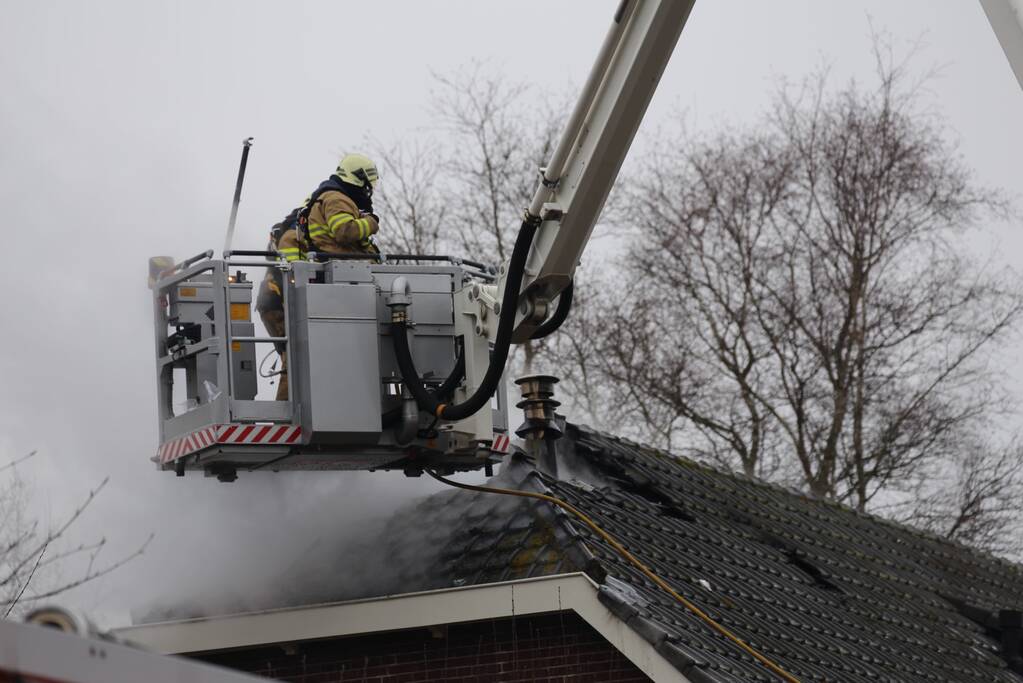 Brand in woonboerderij