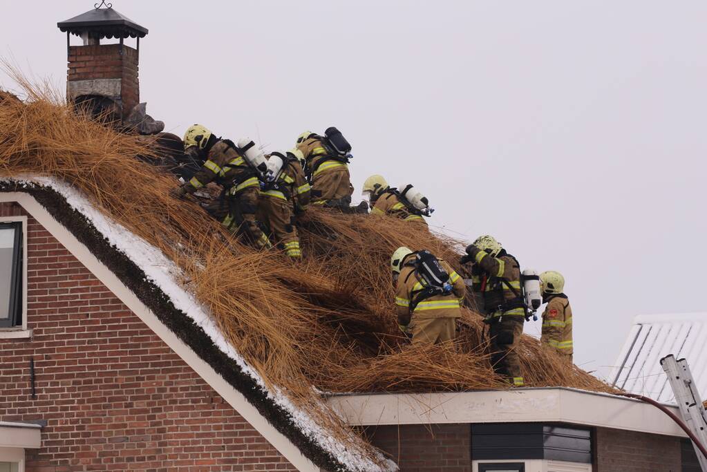 Woonboederij verwoest na schoorsteenbrand