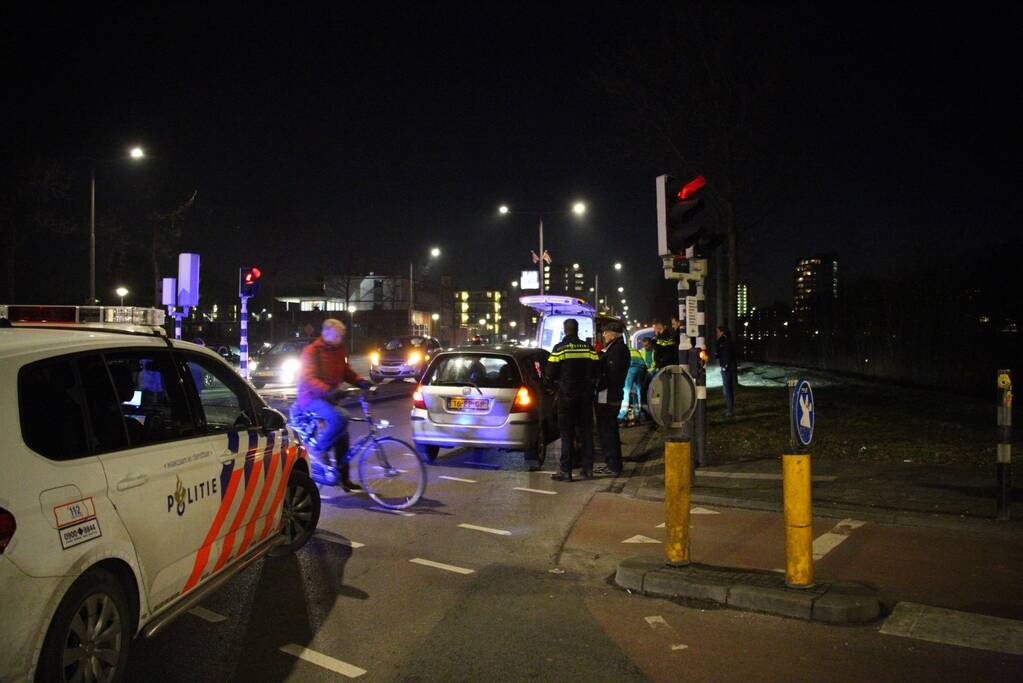 Overstekende voetganger aangereden