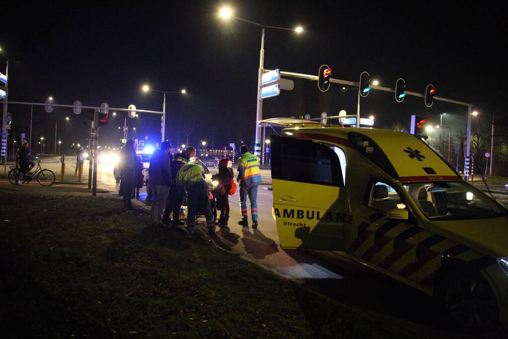 Overstekende voetganger aangereden