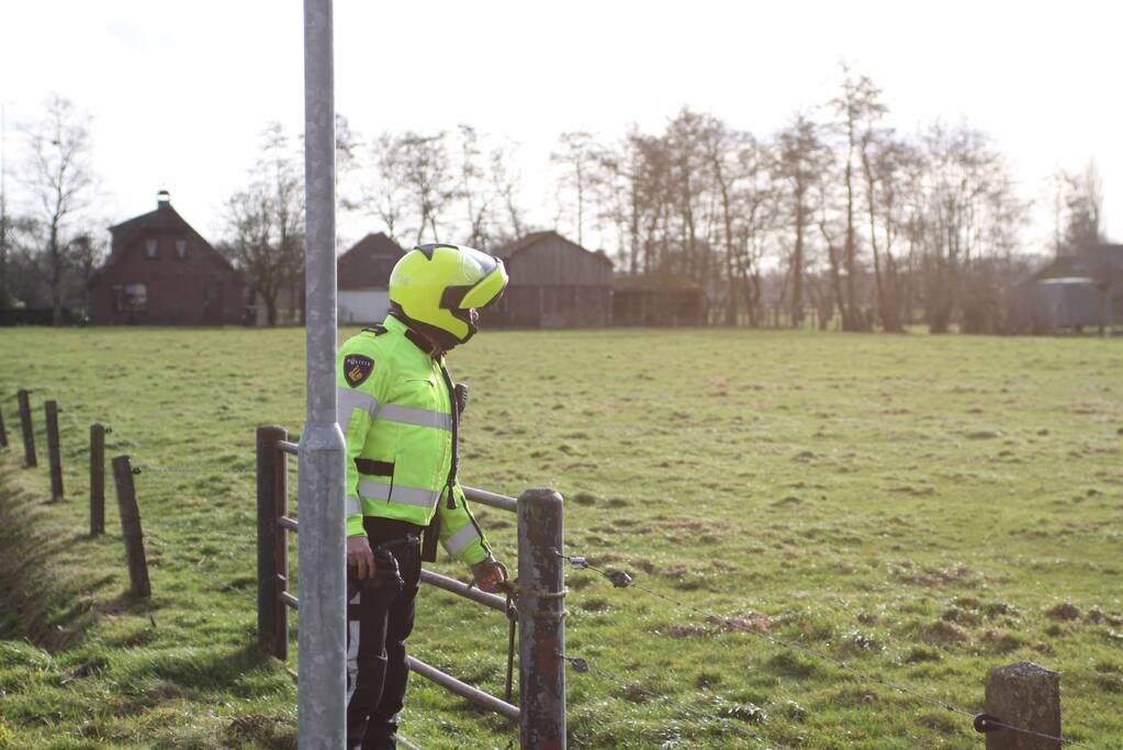 Explosie in schuur, 1 persoon gewond