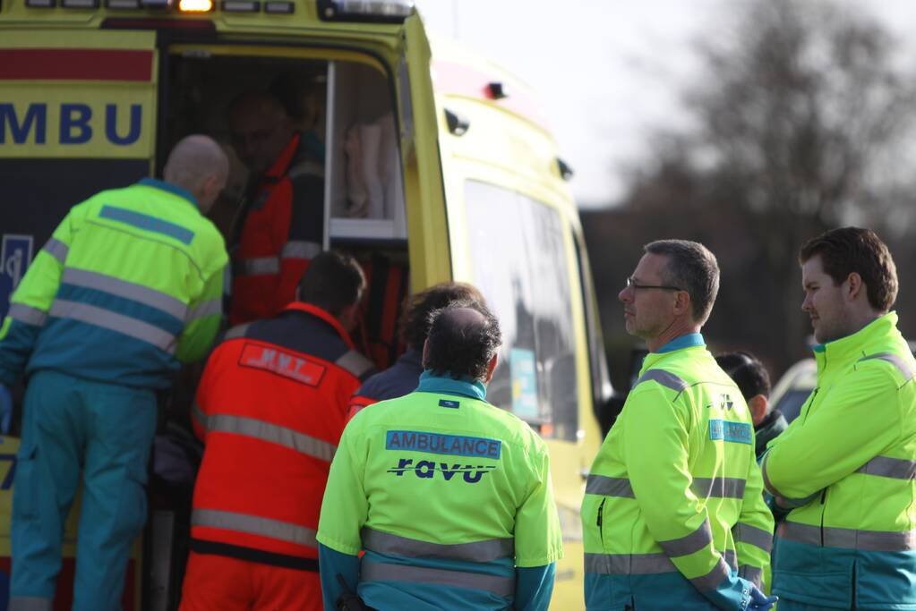 Explosie in schuur, 1 persoon gewond