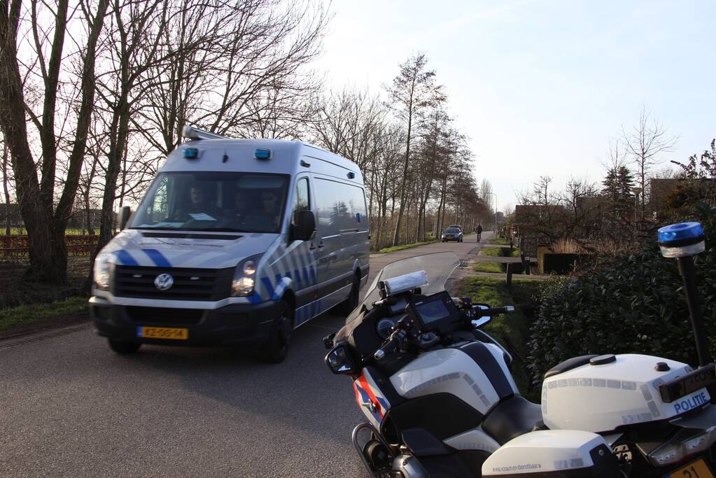 Explosie in schuur, 1 persoon gewond