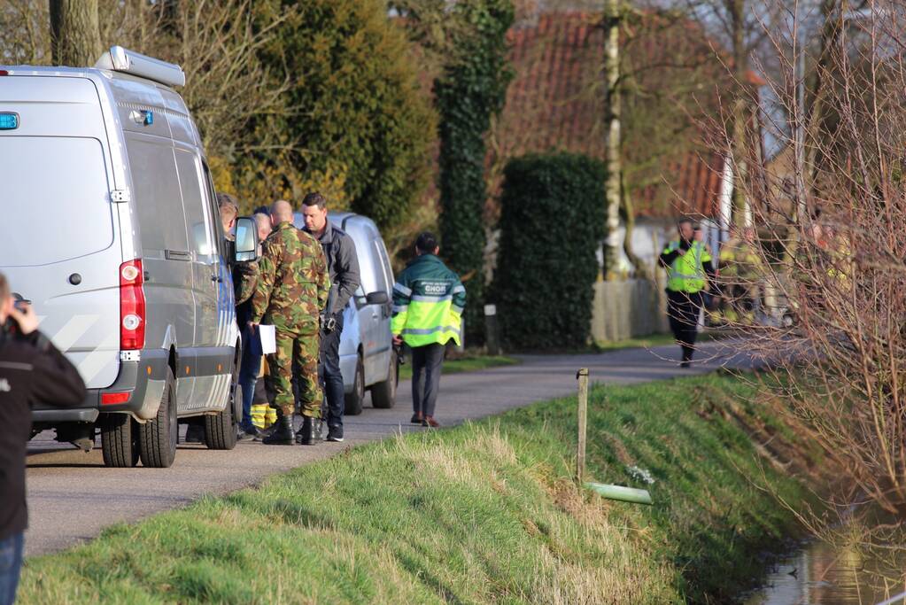 Explosie in schuur, 1 persoon gewond