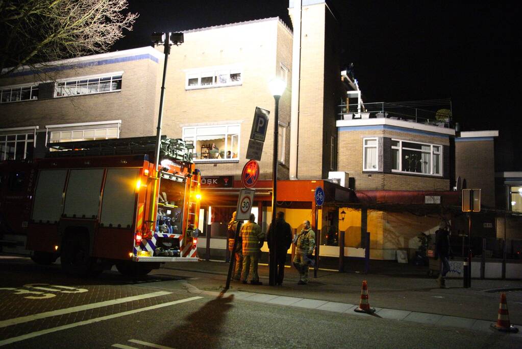 Schoorsteenbrand snel onder controle