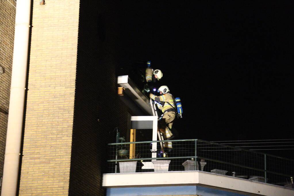 Schoorsteenbrand snel onder controle