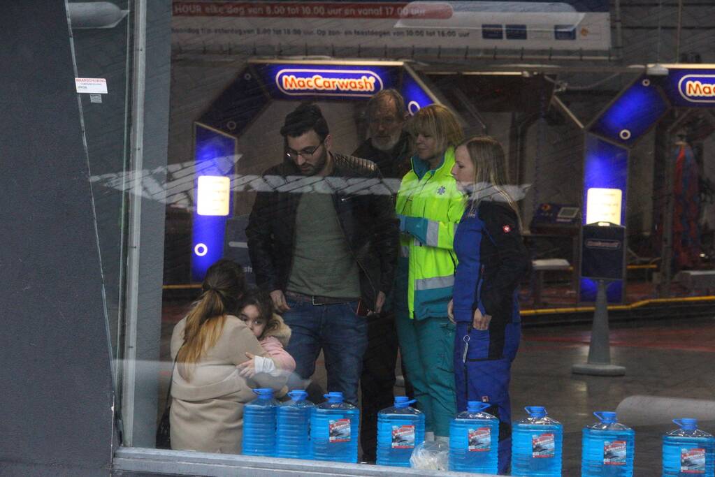 Veel schade na aanrijding