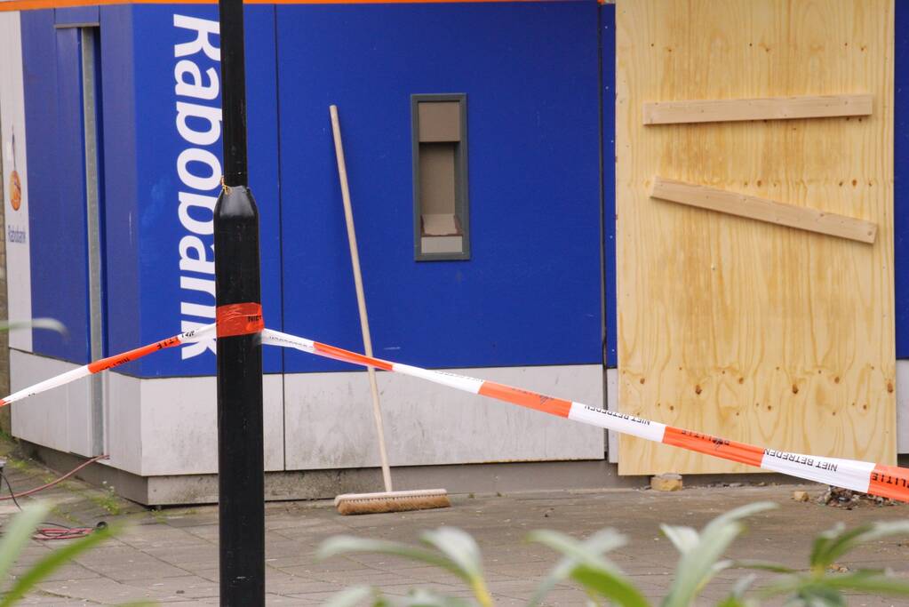 Flinke schade bij plofkraak