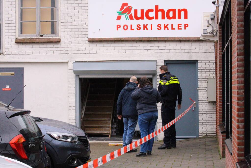 Gewonde en plaats-delict na vechtpartij op straat