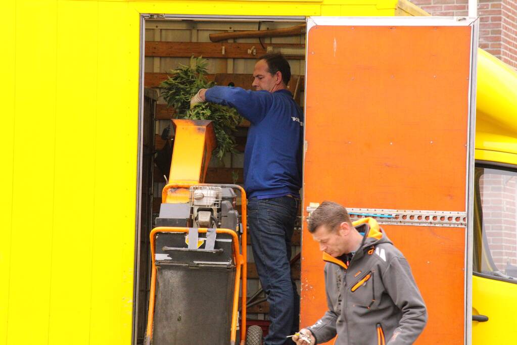 Politie ontmanteld hennepkwekerij