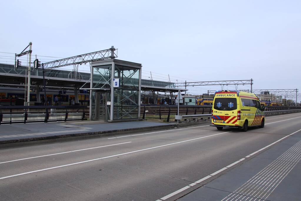 Dronken man overreden door trein
