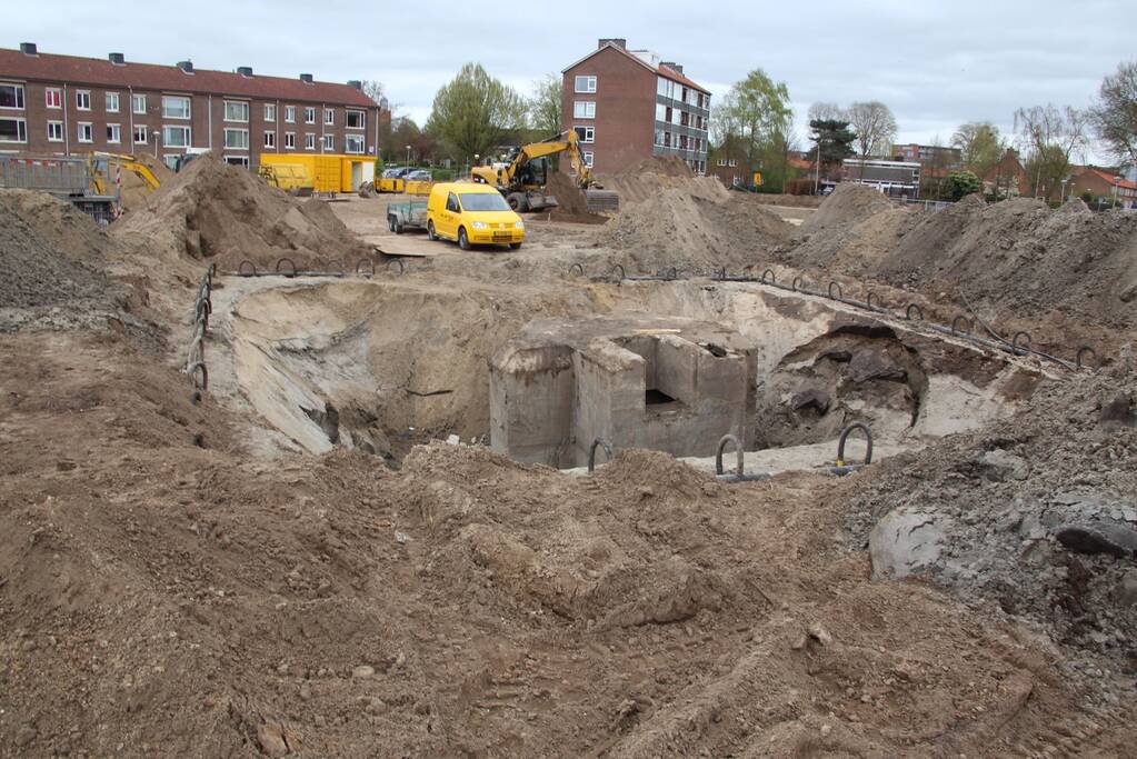 Tweede Wereldoorlog bunker gevonden in woonwijk