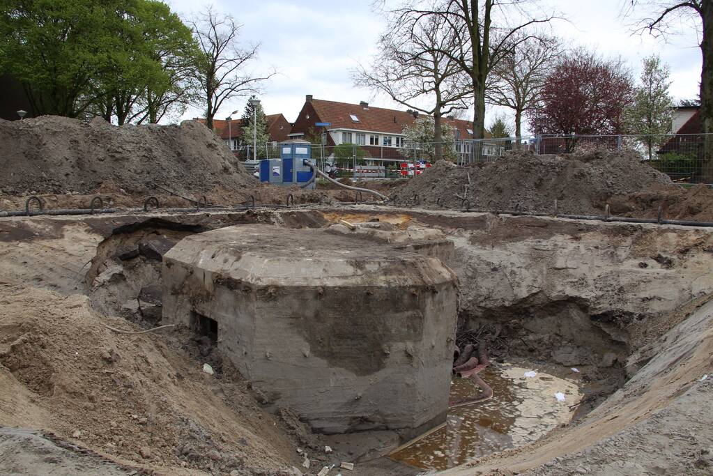 Tweede Wereldoorlog bunker gevonden in woonwijk