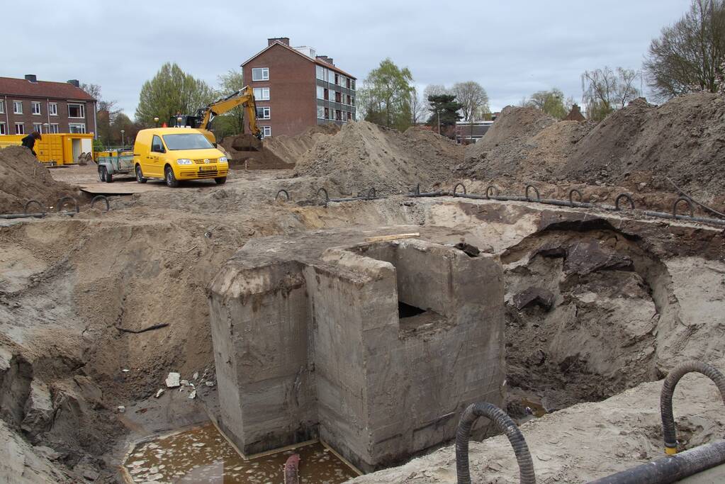 Tweede Wereldoorlog bunker gevonden in woonwijk