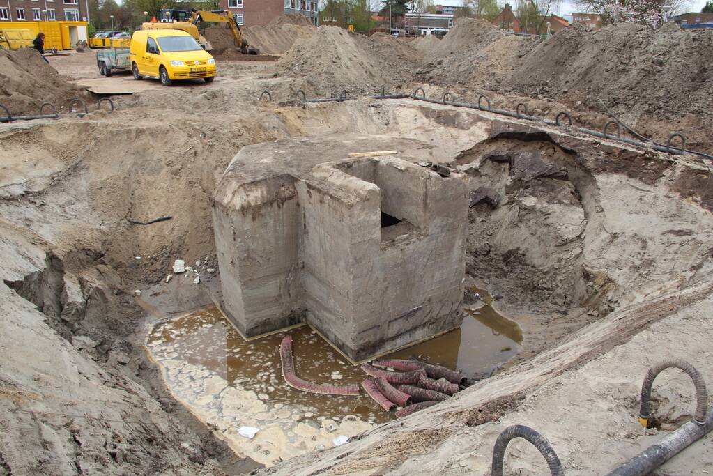 Tweede Wereldoorlog bunker gevonden in woonwijk