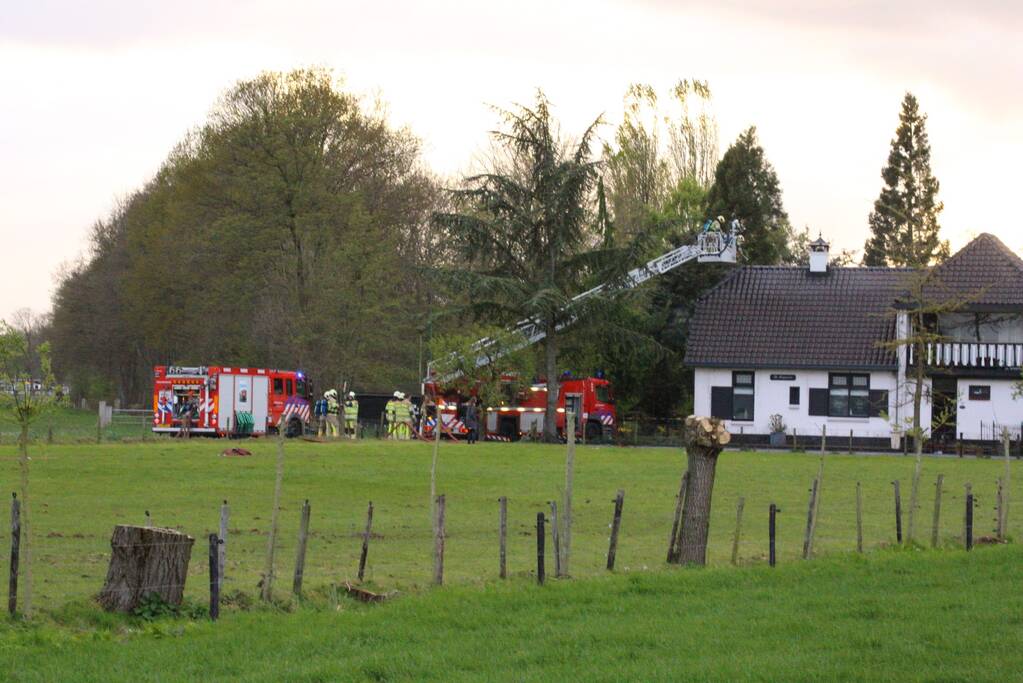 Forse schade bij woningbrand