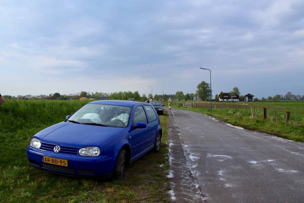 Auto total loss na uitwijkmanoeuvre