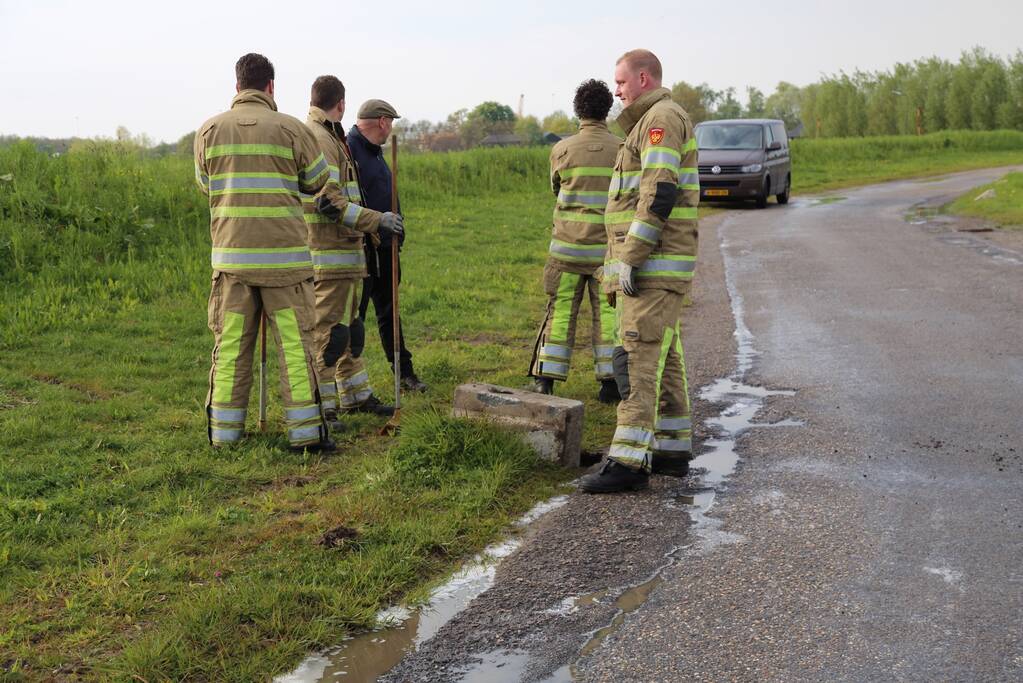 Auto total loss na uitwijkmanoeuvre
