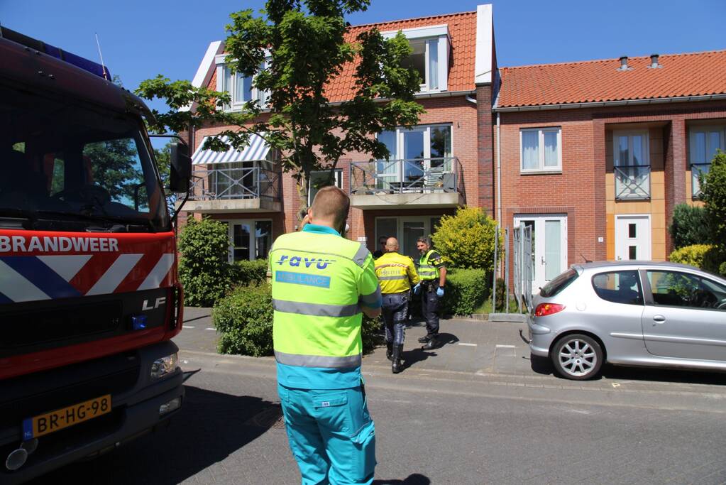 Gewonde bij woningbrand