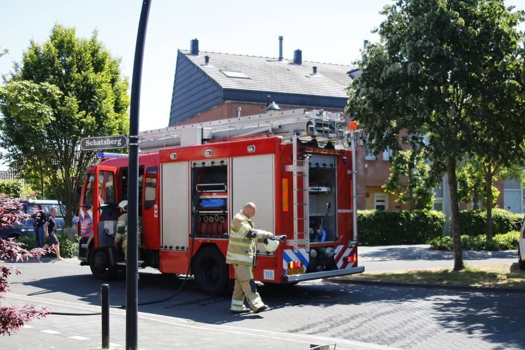 Gewonde bij woningbrand