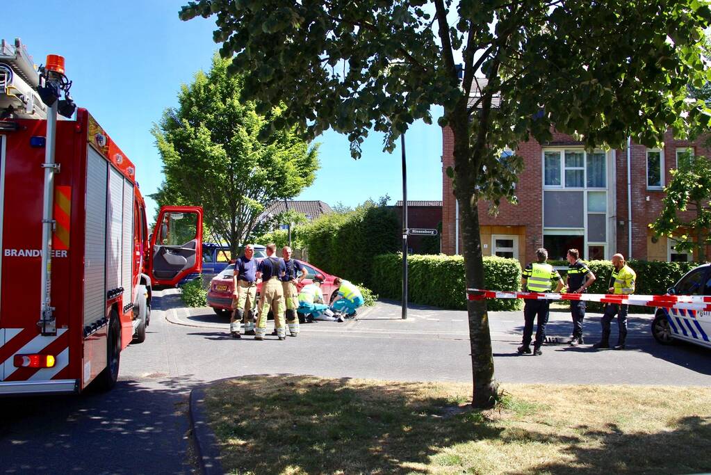 Gewonde bij woningbrand