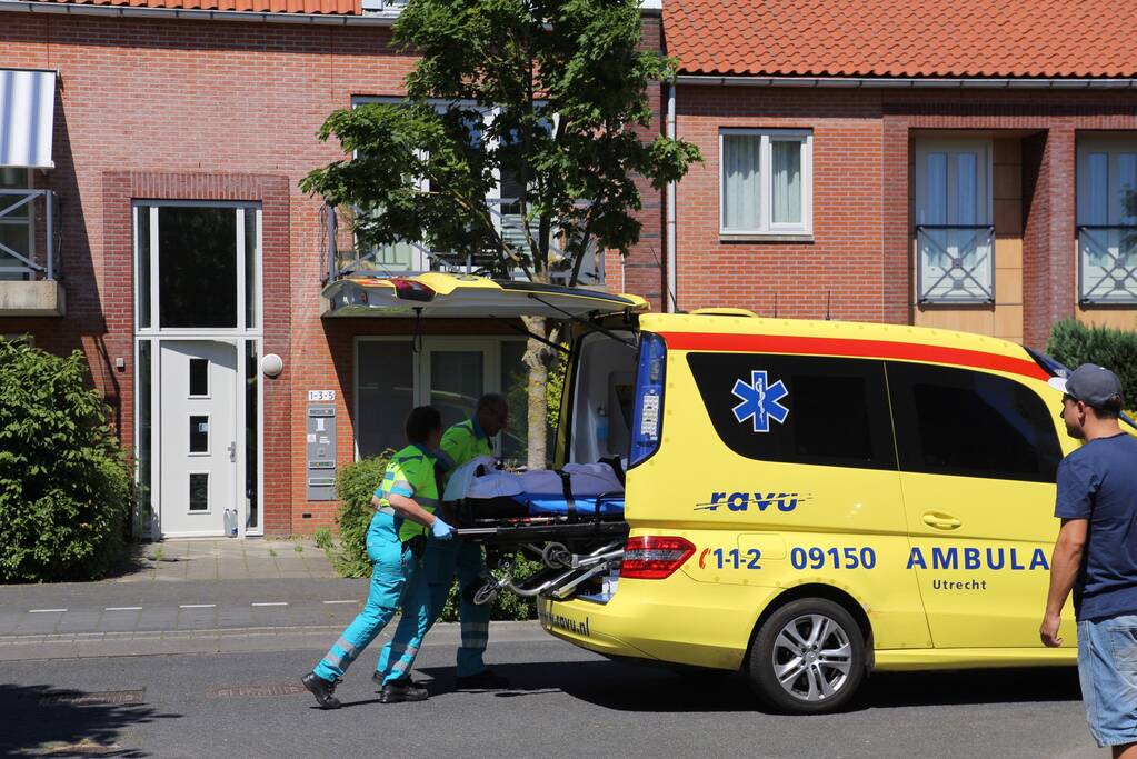 Gewonde bij woningbrand