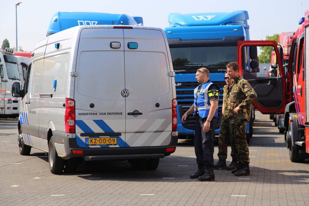 Vuurwerkbom onder kantoorpand gevonden