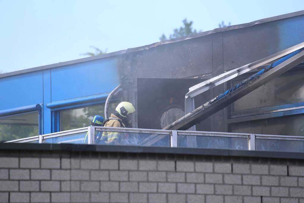 Veel schade bij brand kinderdagverblijf De Mammoet