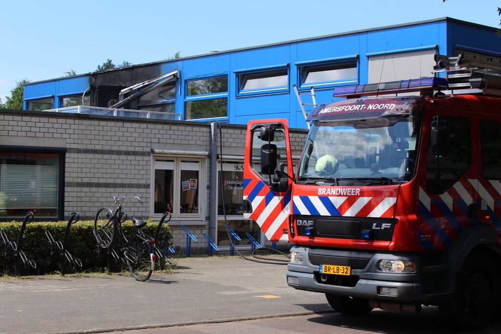 Veel schade bij brand kinderdagverblijf De Mammoet