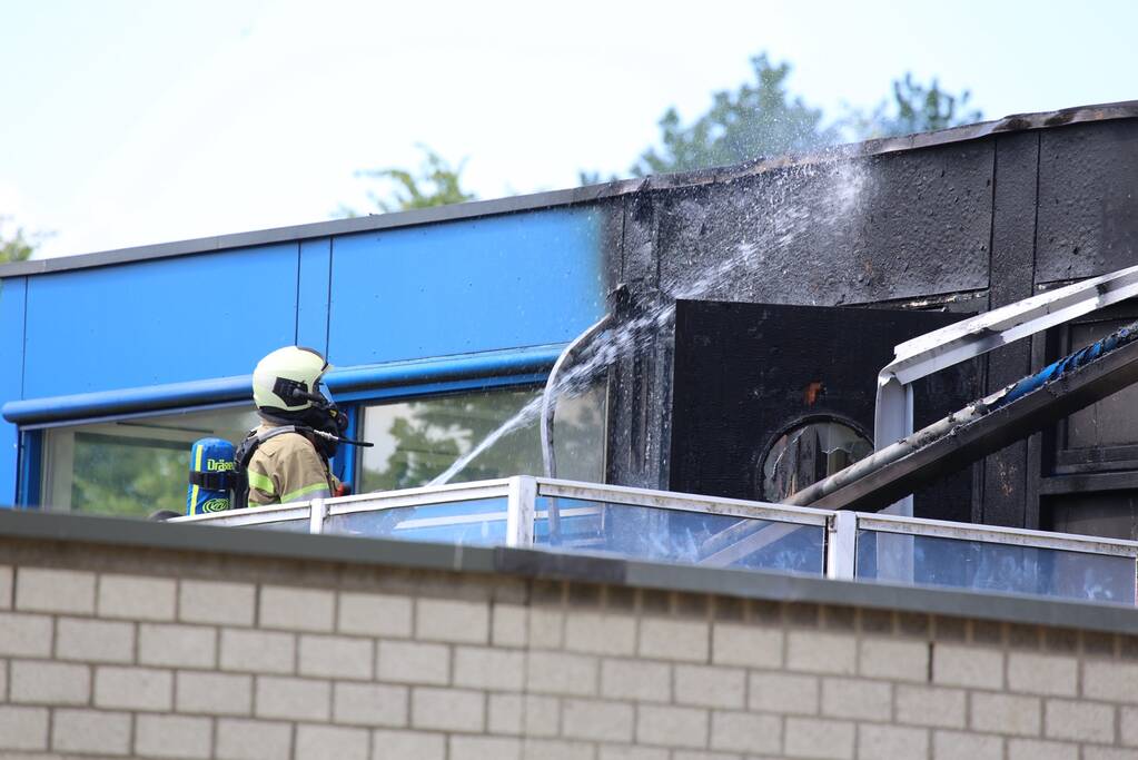 Veel schade bij brand kinderdagverblijf De Mammoet