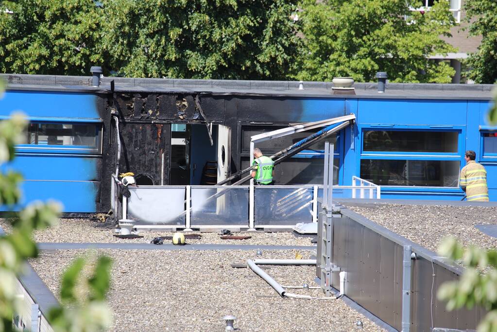 Veel schade bij brand kinderdagverblijf De Mammoet