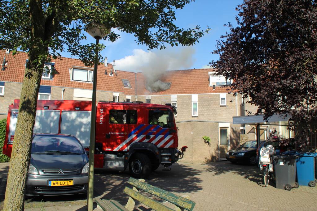 Veel rook bij brand in meterkast