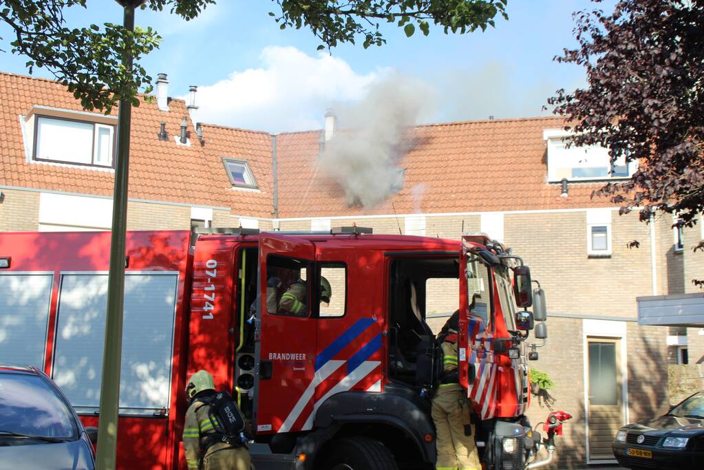 Veel rook bij brand in meterkast
