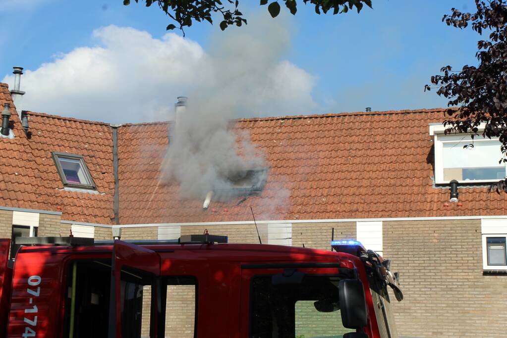 Veel rook bij brand in meterkast