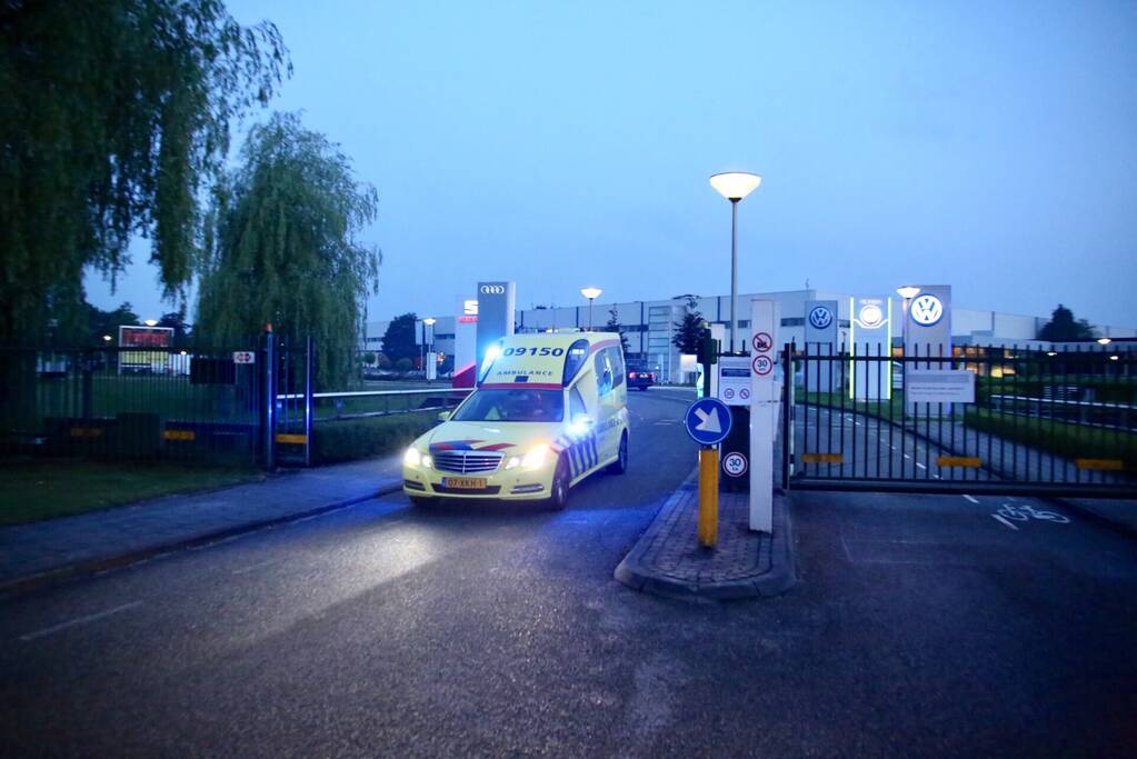 Persoon ernstig gewond bij ongeval Pon-terrein