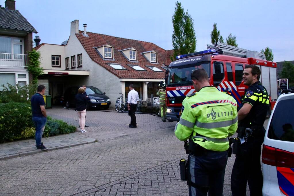 Restaurant ontruimd na keukenbrand