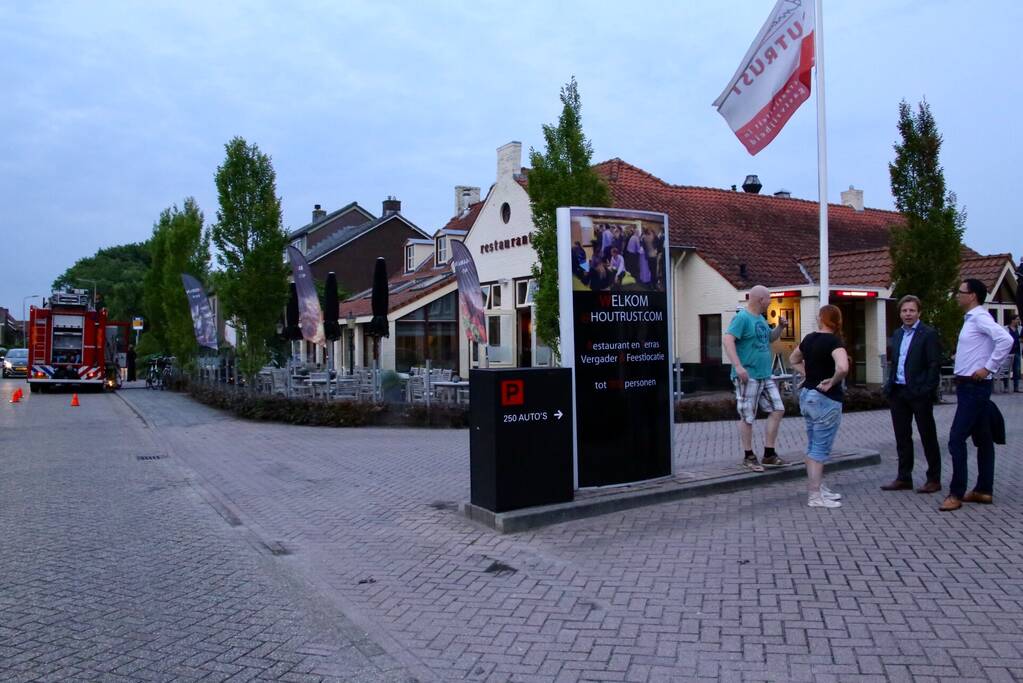 Restaurant ontruimd na keukenbrand