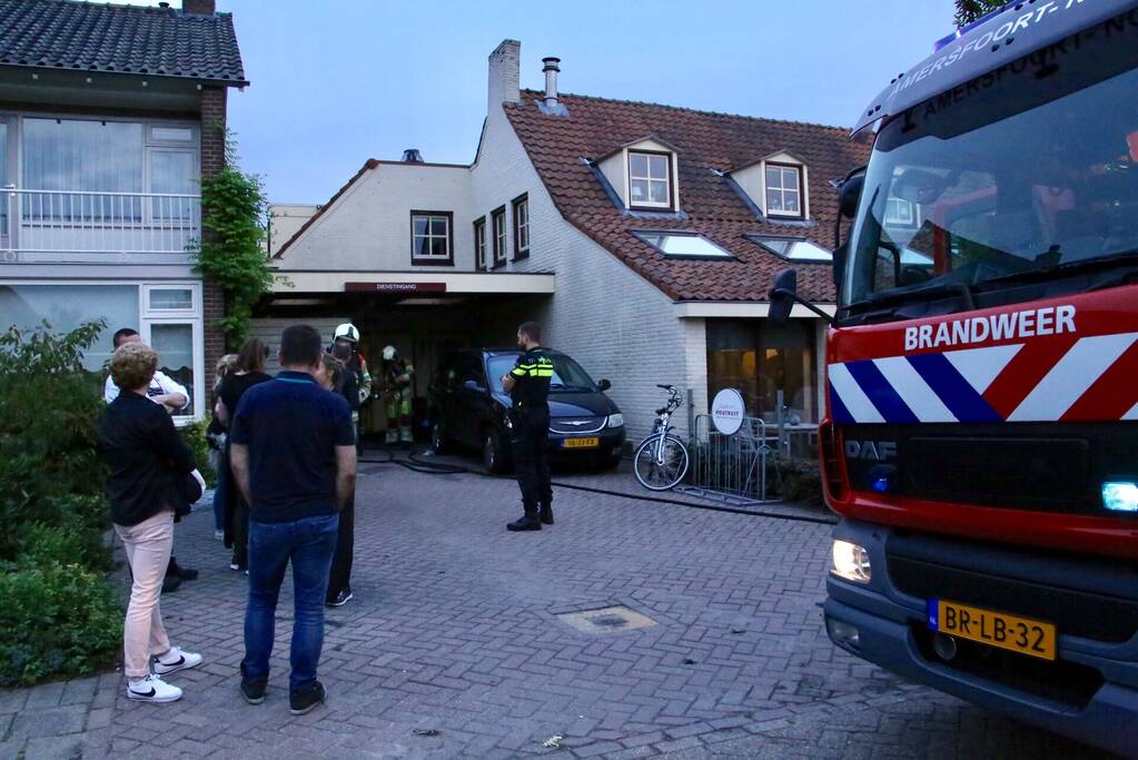 Restaurant ontruimd na keukenbrand