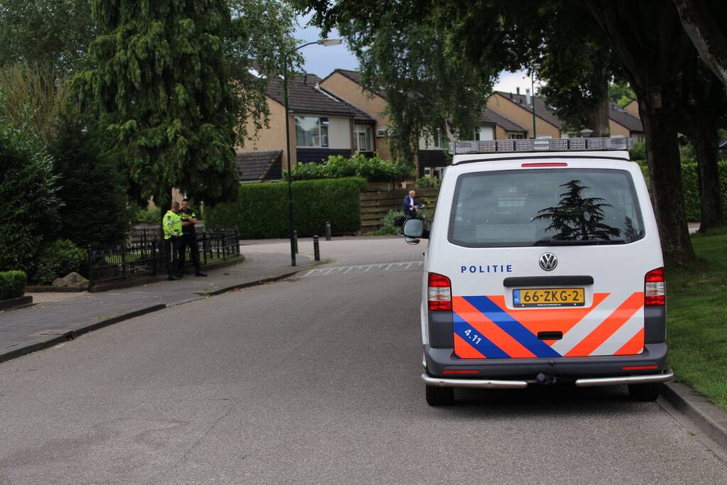 Verdachte gevlucht na woningoverval