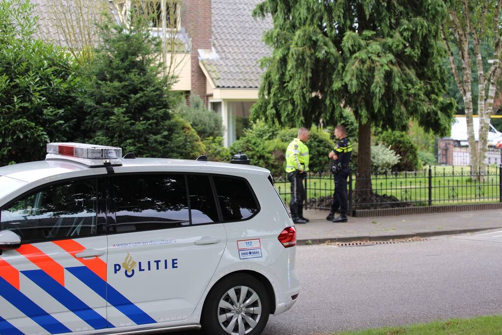 Verdachte gevlucht na woningoverval